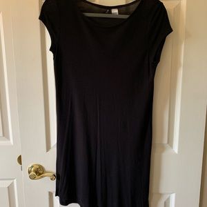 Black T-Shirt dress